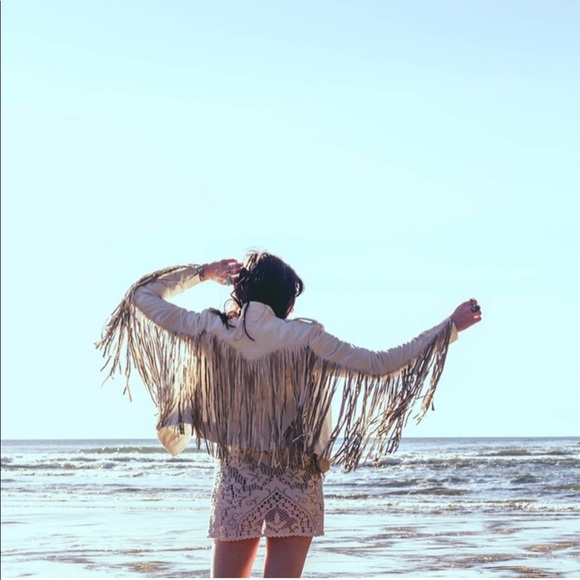 Some Days Lovin “Dex” Leatherette Fringe Jacket - Picture 6 of 16